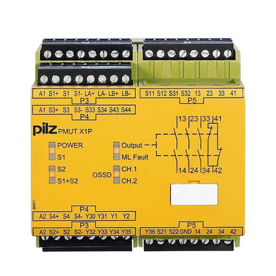 皮尔磁安全继电器PILZ
