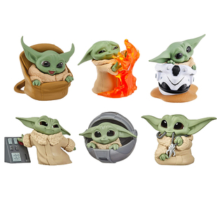 【自营】孩之宝 星球大战曼达洛人尤达宝宝收藏版人偶手办玩偶