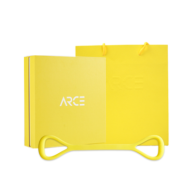 ARCE弹力带开背神器柠檬黄拉力器