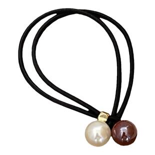 头绳扎头皮筋女丸子发绳马尾头饰高弹力耐用发圈高级感精致橡皮筋