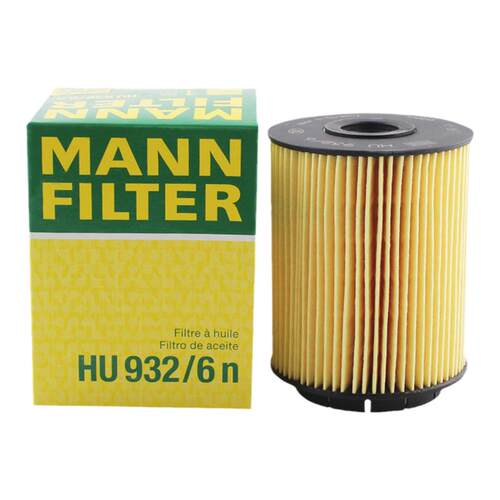 曼牌滤清器HU932/6N机油滤芯适用大众途锐帕萨特奥迪Q7