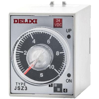 德力西时间继电器220v延迟24v
