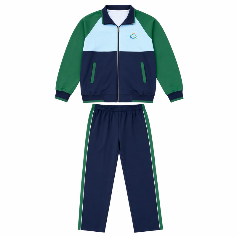 广东清远市中小学生校服统一春秋款外套裤子套装2026新款开学正版