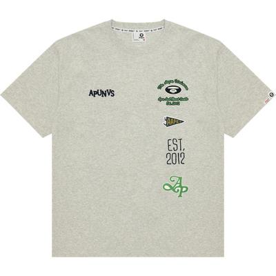Aape刺绣休闲潮流短袖T恤