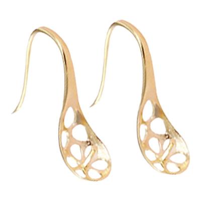 高跟鞋耳环空托珍珠耳钩DIY配件