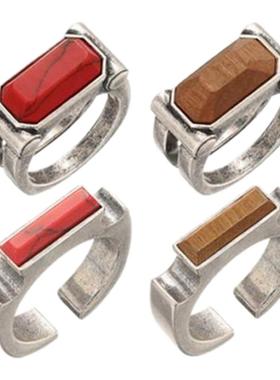 BABAMA男女情侣原创设计对戒戒指