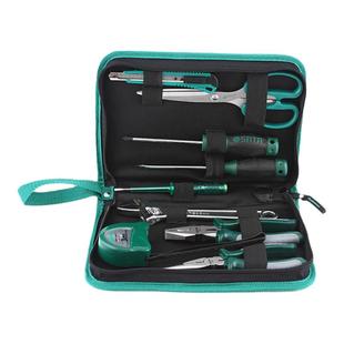 世达家用工具套装五金工具箱大全家庭多功能维修螺丝刀扳手钢丝钳