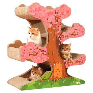 猫树猫爬架家用小型不占地多层猫窝猫抓板一体树形猫架猫咪攀爬架
