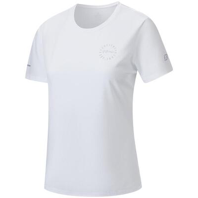 特步短袖针织衫女新款夏季官方透气圆领T恤半袖女装健身运动上衣