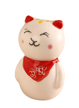 萌趣可爱陶瓷动物造型摆件装饰品