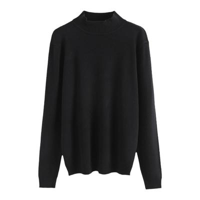 冬季打底衫韩国半高领港风修身