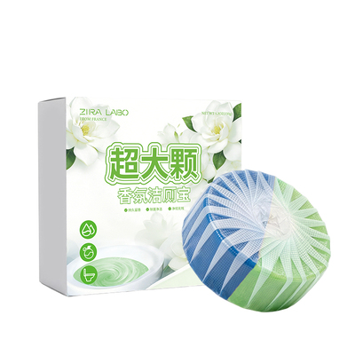 150g超大颗栀子花蓝泡泡洁厕块