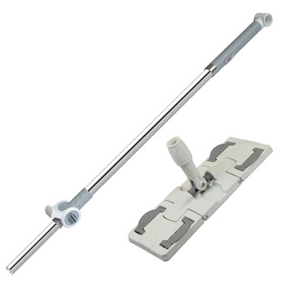 洁仕宝平板旋转拖把配件银马原装拖把杆马平板拖把替换头墩布夹板