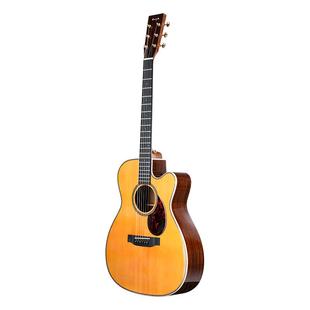 enya恩雅吉他V1进阶面背单40寸om桶民谣木吉他云杉桃花芯男女入门