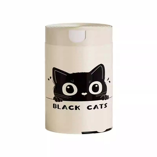 垃圾袋家用手提式加厚抽绳免撕防臭印花香味大号厨房防漏2025新款