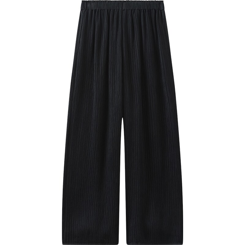 【商场同款】播26夏新品伊士曼醋纤垂感高腰阔腿裤女BDT2KD1620