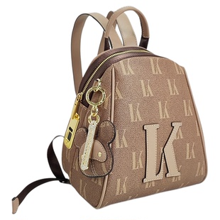 芬歌洛尔带指纹锁包密码锁包包高级感双肩背包女印花手提双肩女包