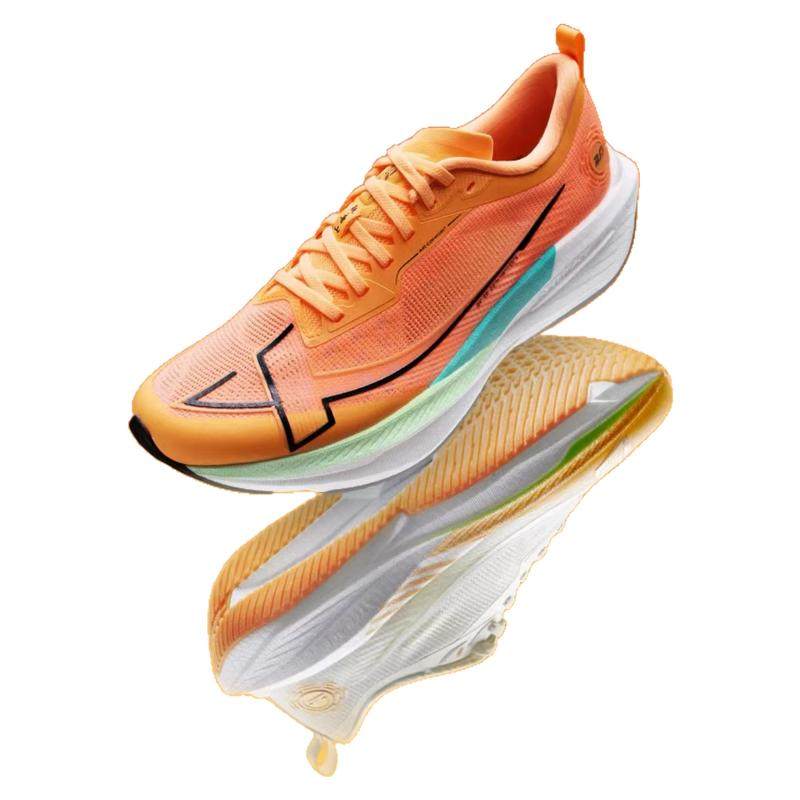 特步一体成型二代情侣跑步鞋竞训