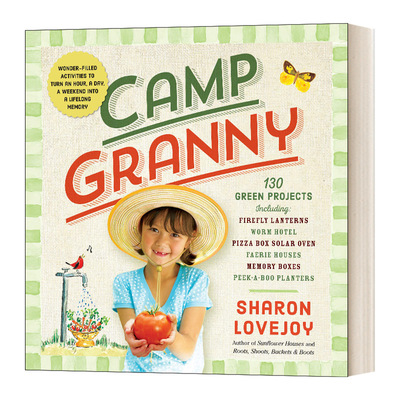 夏令营 英文原版小说 Camp Granny 通过大自然将祖父母和孙辈联系在一起 130个互动项目 英文版 进口英语原版书籍