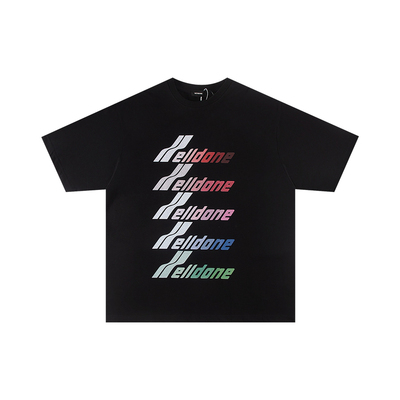 鹿晗同款潮牌字母印花短袖T恤