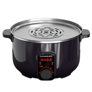 竹蒸笼小笼包沙县小吃蒸锅不锈钢蒸格蒸饺锅商用电蒸笼电锅电蒸锅