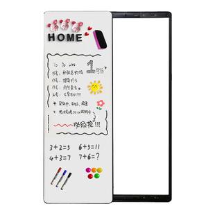 圆角磁吸写字板穿衣镜隐藏式全身镜隐形试衣镜家用壁挂可关闭镜子