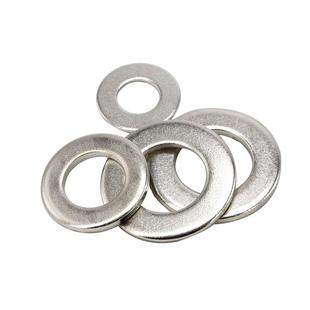 镀镍平垫圈碳钢介子螺丝垫圈加大加厚平垫片金属平垫M2-M30