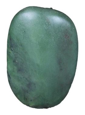 籽料新疆天然原石把件菠菜绿碧玉