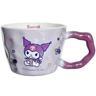 HelloKitty马克杯创意可爱陶瓷咖啡水杯女生小众设计感早餐杯子