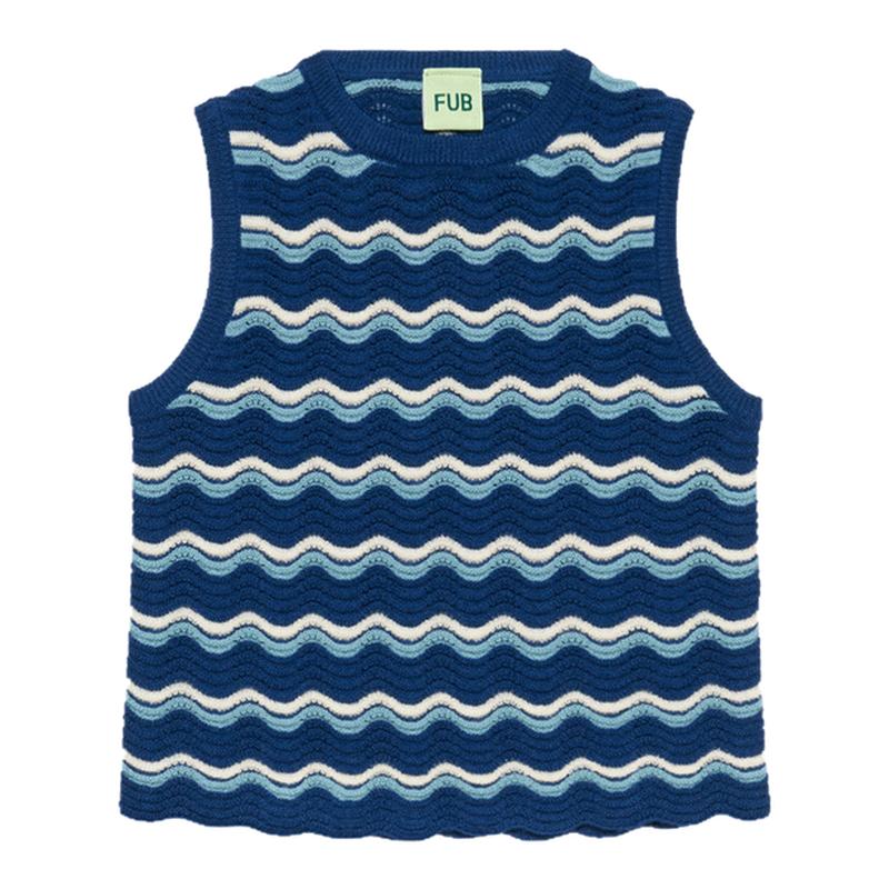 Little现货 丹麦FUB FW26秋冬儿童女宝针织马甲针织半裙羊毛
