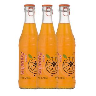 正广和玻璃瓶碳酸饮料248mlx24瓶童年正品怀旧橙汁汽水
