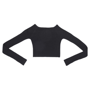 sansha 三沙儿童 舞蹈练功服形体艺考外套体操现代舞外搭针织毛衣