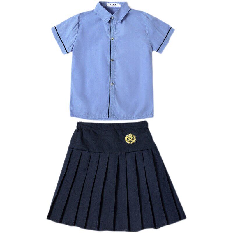 中性英伦六一儿童幼儿园园服班歌