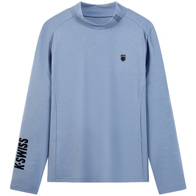 KSWISS盖世威T恤男保暖圆领长袖