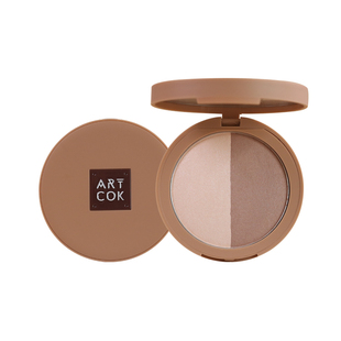 ARTCOK埃客立体光影双色修容粉小V脸提亮暗影阴影鼻影微高光珠光
