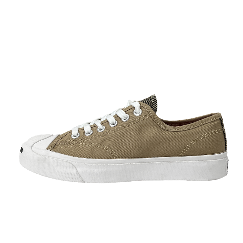 匡威Jack Purcell 经典款牛皮革皮质开口笑春夏百搭小白鞋168135C