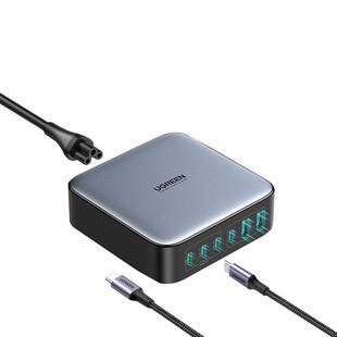 【国家3C认证】绿联200W氮化镓充电器PD快充头适用苹果华为iPhone手机笔记本电脑平板多口快充插头桌面充电站