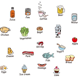 双开门冰箱侧面厨房柜子贴纸全贴装饰贴画3d立体创意翻新贴小图案