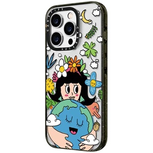 CASETiFY 周雨彤合作系列  拥抱地球 适用于iPhone16ProMax/16Pro/15ProMax/14ProMax手机壳