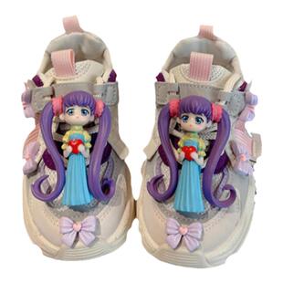 女童运动鞋2026春秋款新款洋气炸街儿童老爹鞋春季女款中大童女鞋