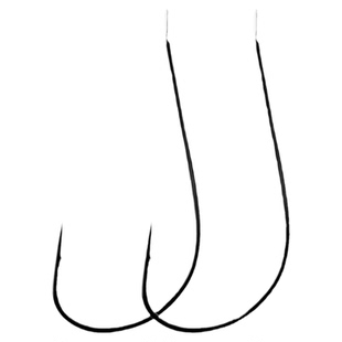 日本进口细条丸世鱼钩长柄歪嘴有倒刺正品鲫鱼白条野钓海钓蚯蚓钩