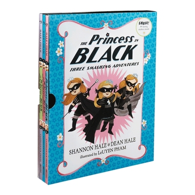 英文原版 The Princess in Black Three Smashing Adventures 黑衣公主1-3册盒装 美版 英文版 进口全英文版图书儿童外文书