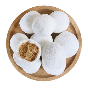 大雪枣湖北特产小京果麻枣白果年货儿时怀旧小吃零食老式传统糕点