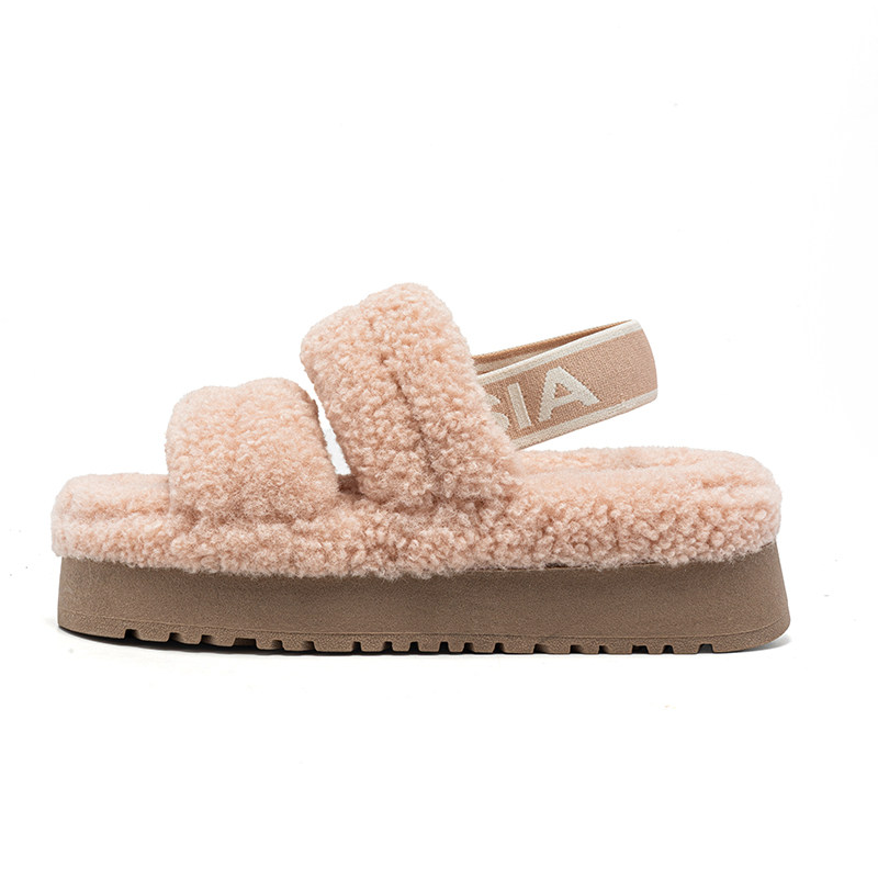 UGG2024冬季增高厚底休闲凉鞋