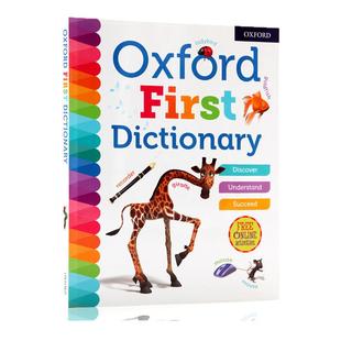 进口英文原版正版 Oxford First Dictionary 牛津儿童字典词典新版 儿童英语学习工具书 小学生读物 英英字典 2018版