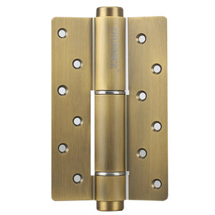 臻耐隐形门合页液压缓冲自动关门弹簧闭门器阻尼反弹暗铰链黄古铜