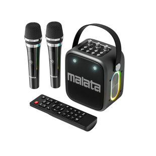 万利达KS-8插卡蓝牙K歌音箱户外大功率便携广场舞音响乐器电吹管