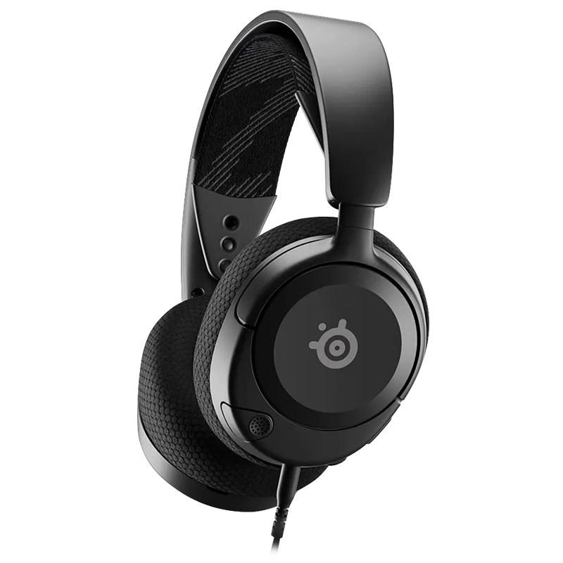 Steelseries赛睿Arctis寒冰新星Nova 1黑白游戏耳机电竞头戴耳麦