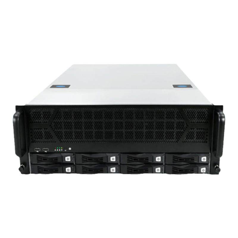 至强双路4U存储服务器GPU8卡工作站ERP存储文件共享虚拟化数据库