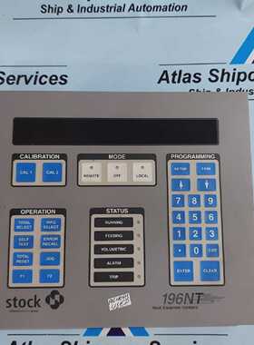 STOCK 196NT CONTROLLER CONTROL DISPLAY PANEL
